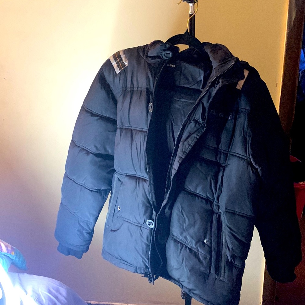Diesel coat black